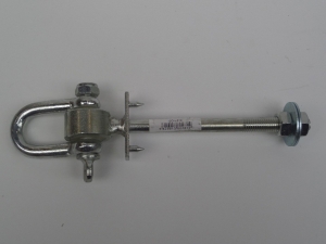 Gelagerdeharpsluitingm12x140elektrolitischverzinkttotalelengte225mmHermic-Hermic