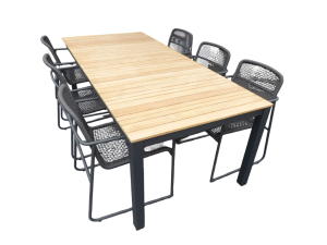 SetvanArashitafel220x100x76cmgrijsteaken6MirastoelenlavaYoi-Yoi