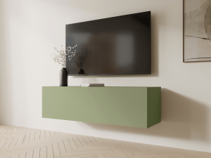 Tv-meubelKINGSTON1klapdeur105cmavocado