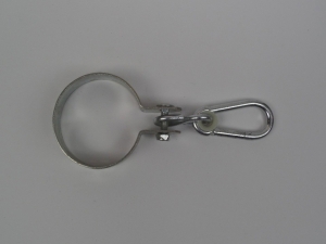 Schommelringverzinktdiam100mmmetkarabijnhaakHermic-Hermic