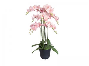 Orchideekunstplant9-tak110cmrozeBuitengewoondeBoet-Buitengewoondeboet