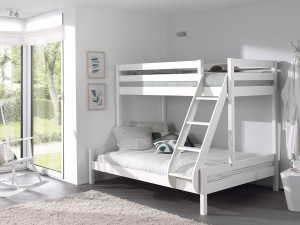 StapelbedfamiliebedMartinWit3pers90140x200cm