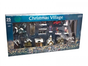 Kerstdorppolymetverl25-deligexclbatterijenKerstHIT-Hit