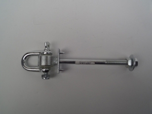 Gelagerdeharpsluitingm12x160elektrolitischverzinkttotalelengte245mmHermic-Hermic