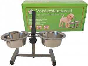 H-modelstandaardinclusiefRVSbakken17cmhamerslagEet-en-drinkbakken-hondGebrdeBoon-Gebrdeboon