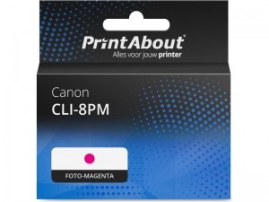 PrintAbouthuismerkInktcartridgeCLI-8PMFoto-magentaGeschiktvoorCanon