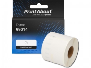 PrintAbouthuismerkEtiket99014S0722430Zwartopwit54mmx101mmGeschiktvoorDymo