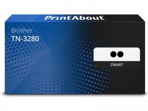 PrintAbouthuismerkTonerTN-3280ZwartMultipackHogecapaciteitGeschiktvoorBrother