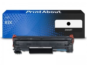 PrintAbouthuismerkToner83XCF283XZwartHogecapaciteitGeschiktvoorHP