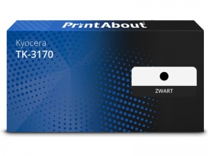 PrintAbouthuismerkTonerTK-3170ZwartHogecapaciteitGeschiktvoorKyocera