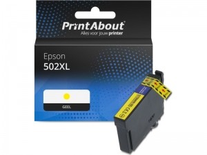 PrintAbouthuismerkInktcartridge502XLC13T02W44010GeelHogecapaciteitGeschiktvoorEpson