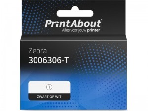 PrintAbouthuismerkEtiket3006306-TZwartopwit100mmx150mm4rollenGeschiktvoorZebra
