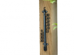 Profielthermometergeepoxeerdmetaal41x10x25cmNature-Nature