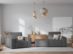 Modulair2-zitselementCarlolinksribstofMiloCasa