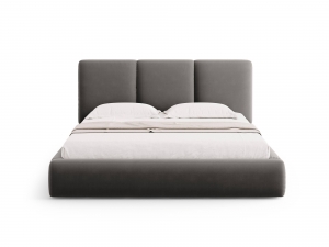 BedframeNicolasvelvetmetopbergruimteenhoofdbord180x200cmCosmopolitanDesign