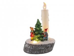 Kaarsmetkerstfiguren15cmLED2xAAA-Hit