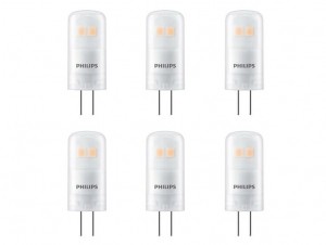 PhilipsCorePro1W10WG4LEDSteeklampWarmWit6-Pack