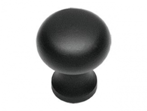 IntersteelMeubelknopPaddenstoel30mm-smeedijzerzwart