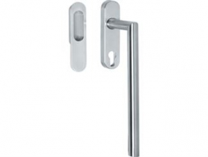 IntersteelHefschuifdeurbeslagHoek90profielcilindergat69mm-RVS