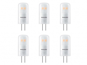 PhilipsCorePro1W10WG4LEDSteeklampWarmWit6-Pack