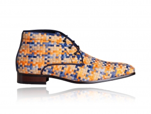 WeavyYellowHighLureaux-HandgemaakteNetteSchoenenVoorHeren