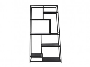 LeitmotivBoekenkastFushion-Zwart