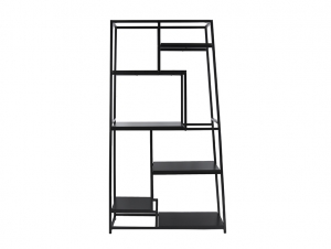 LeitmotivBoekenkastFushion-Zwart