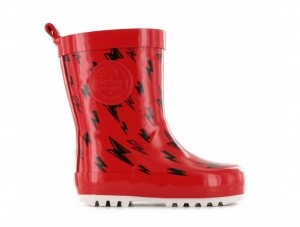 ShoesmeRegenlaarzenRB20A092-BRood-24maat24