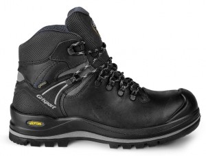Grisport34000Werkschoen-Hoog-S3-Maat45-Leer-Zwart