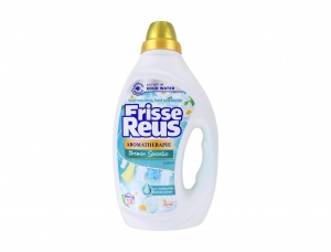 FrisseReusVloeibaarWasmiddelWitLotus19Wasbeurten855ml