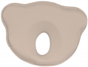 BoJungleB-CosyBeigeErgonomischHoofdkussentje