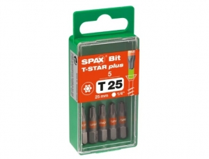 SPAX5000009192259BitT-STARPlusT25-BlisterMet5Stuks