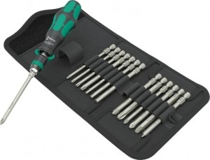 Wera0505106100115-deligKraftformKompakt838RA-RMSet1Schroevendraaierset