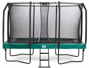 SaltaFirstClassTrampolinemetVeiligheidsnet-366x214cm-Groen