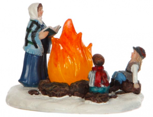 KerstkersthuisjebonfireLuville-Luville