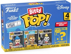 FunkoBittyPop-DisneySorcererMickey4-Pack