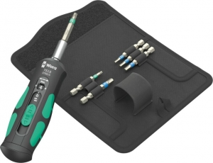 Wera050758500017-delig75157KraftformSafe-TorqueSpeedBicycle1DraaimomentschroevendraaiersetInEtui