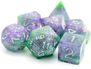 RPGDiceSet-GreenPurpleSeabedTreasure