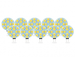 G4LEDLamp25WWarmWitPlatDimbaar10-Pack