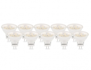 GU4MR11LEDSpot2WWarmWit35mm10-Pack