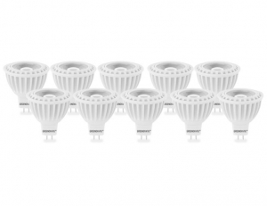 GU53MR16DimbareLEDSpotCOB5WWarmWit10-Pack