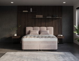 OpbergboxspringAllure-Taupe