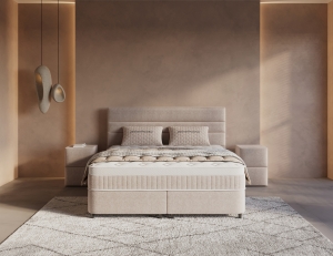 OpbergboxspringHorizonSandBeige
