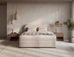 OpbergboxspringArcus-Beige