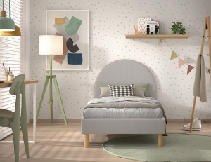 BedMoonBoucl90x200cm-Grijs