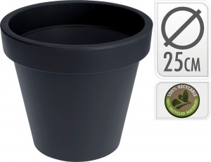 BloempotEKRond25x25x22cmAntracietNampook-Nampook