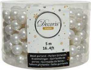 Kralenkettingxld1h500cmwwitKSD-Ksd