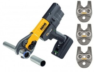 RemsMini-Press22VACC22VLi-IonAccuPerstangSet1x15AhAccuInKoffer3BekkenNaarKeuze