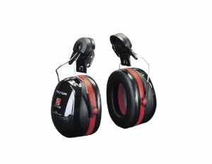 3MPeltorH540OptimeLllGehoorkapMetHelmbevestigingP3E-ZwartRood
