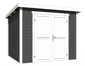 BlokhutMila250x250CarbonGrey-Wit-Outdoorlife